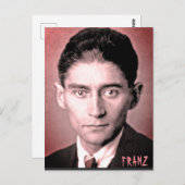 Franz Kafka Postkarte (Vorne/Hinten)