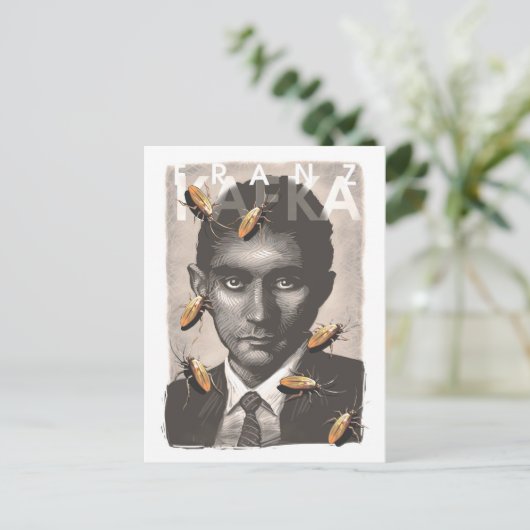 Franz Kafka Postkarte (Stehend Vorderseite)