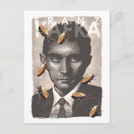 Franz Kafka Postkarte (Vorderseite)