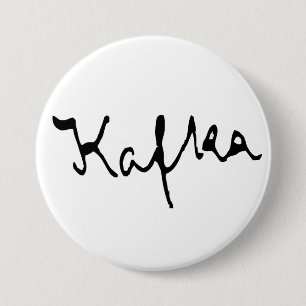 Franz Kafka Unterzeichnung Button