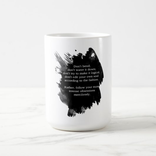 Franz- Kafkazitat-Obsessions-Tasse Kaffeetasse (Mittel)