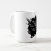 Franz- Kafkazitat-Obsessions-Tasse Kaffeetasse (Vorderseite Links)