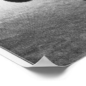 Franz Liszt (1811-86) 1856 (litho) (b/w Foto) Poster (Ecke)