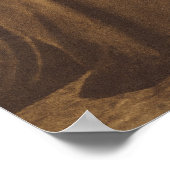 Franz Liszt am Klavier Poster (Ecke)