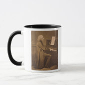 Franz Liszt am Klavier Tasse (Links)