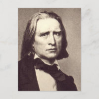 Franz Liszt Classic Round Sticker