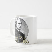 Franz Liszt Kaffeetasse (Vorderseite Links)