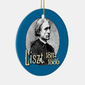 Franz Liszt Keramikornament (Rechts)