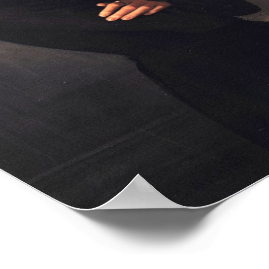 Franz Liszt Portrait Poster (Ecke)