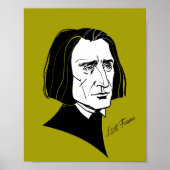 Franz Liszt Poster (Vorne)