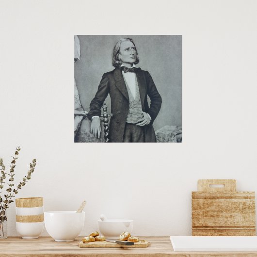 franz liszt poster (Küche)