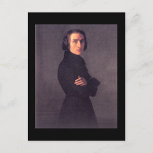 Franz Liszt Postkarte