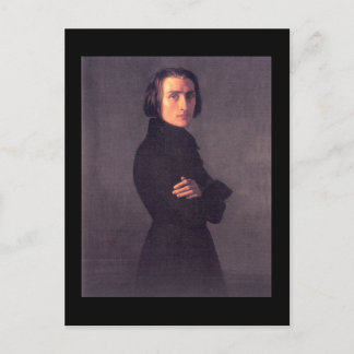 Franz Liszt Postkarte