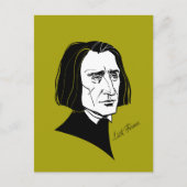 Franz Liszt Postkarte (Vorderseite)