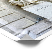 Franz-Liszt-Skulpturen-Collage Poster (Ecke)