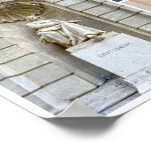 Franz-Liszt-Skulpturen-Collage Poster (Ecke)
