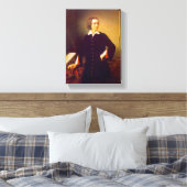 Franz Liszt von M. Barabas Wrapped Canvas Print Leinwanddruck (Insitu (Schlafzimmer))