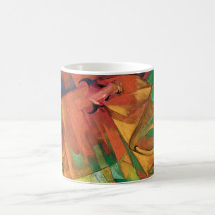 Franz Marc Animals in einer Landschaft Abstrakt Kaffeetasse