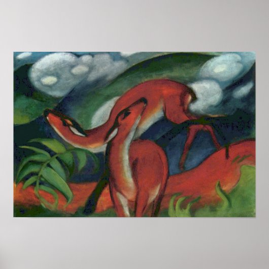 Franz Marc Art Poster (Vorne)