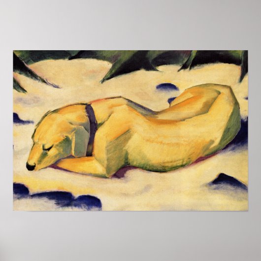 Franz Marc Art Poster (Vorne)