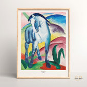 Franz Marc Art Print Blue Horse I Painting Poster