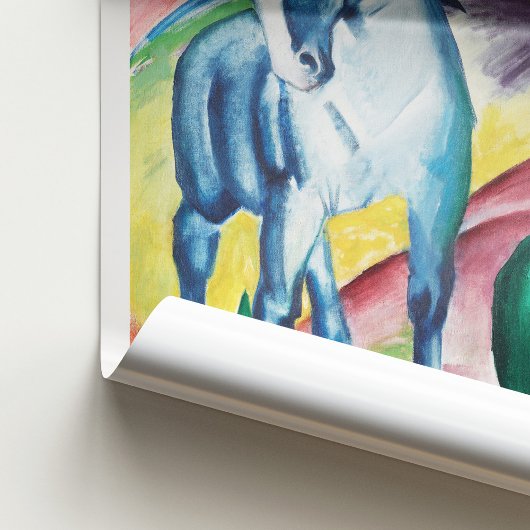 Franz Marc Art Print Blue Horse I Painting Poster