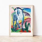 Franz Marc Art Print Blue Horse I Painting Poster