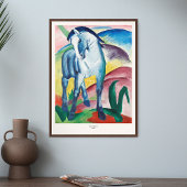 Franz Marc Art Print Blue Horse I Painting Poster