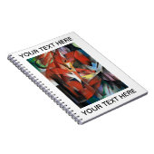 Franz Marc Berühmtes Malen der Füchse Personalisie Notizblock (Rechte Seite)