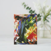 Franz Marc Birds Postcard Postkarte (Stehend Vorderseite)
