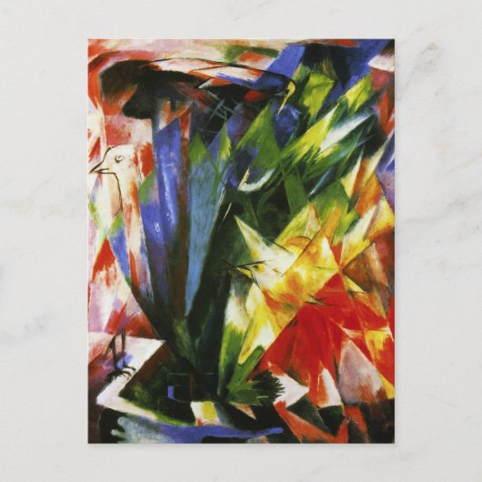 Franz Marc Birds Postcard Postkarte (Vorderseite)
