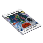 Franz Marc Bison im Winter Personalisiert Notizblock (Rechte Seite)