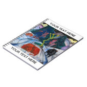 Franz Marc Bison im Winter Personalisiert Notizblock (Linke Seite)