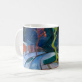 Franz Marc Bison im Winter (Roter Bison) Kaffeetasse (Vorderseite Links)
