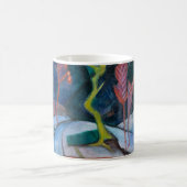 Franz Marc Bison im Winter (Roter Bison) Kaffeetasse (Mittel)