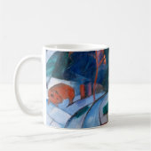 Franz Marc Bison im Winter (Roter Bison) Kaffeetasse (Links)
