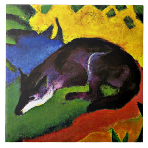 Franz Marc - Blauer Fuchs Fliese
