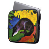 Franz Marc - Blauer Fuchs Laptopschutzhülle (Vorderseite Links)