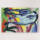 Franz Marc - Blaues Pferd I Puzzle (Horizontal)