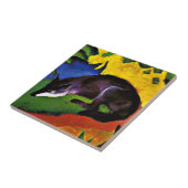 Franz Marc - Blue Fox Fliese (Seite)