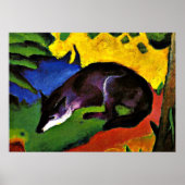 Franz Marc - Blue Fox Poster (Vorne)