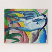 Franz Marc Blue Horse (1911) Puzzle (Horizontal)