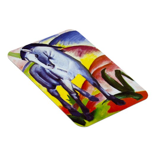 Franz Marc Blue Horse Magnet (Rechte Seite)
