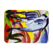 Franz Marc Blue Horse Magnet (Horizontal)