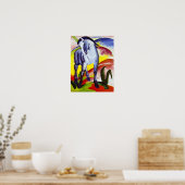 Franz Marc Blue Horse Poster (Küche)