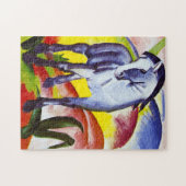 Franz Marc Blue Horse Puzzle (Horizontal)