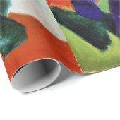 Franz Marc Blue Horse Vintages Kunstwerk Geschenkpapier (Rolleneckpunkt)