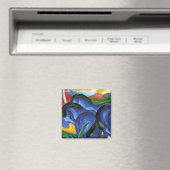 Franz Marc Blue Horses Magnet (In Situ (Geschirrspüler))