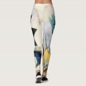 Franz Marc Caliban Berühmtes Malen von Frauen Leggings (Rückseite)