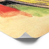 Franz Marc, Colorful Flowers, Poster (Ecke)